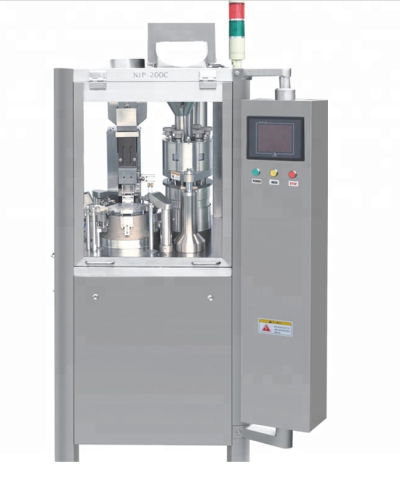 NJP-200 Pequeña máquina automática de llenado de cápsulas duras de gránulos de polvo